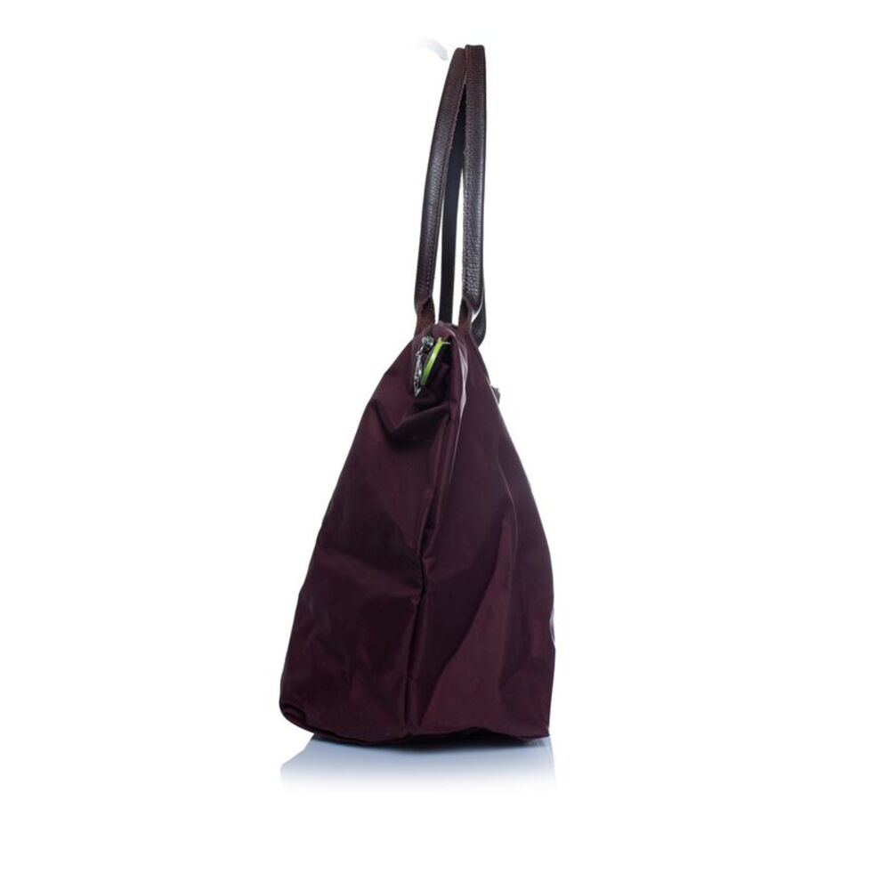 Longchamp, Le Pliage tote in burgundy - Picture 5 of 9
